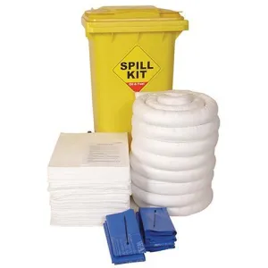200L Spill Kit   Wheeled Bin