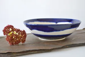 27-B Blue Pasta Bowl