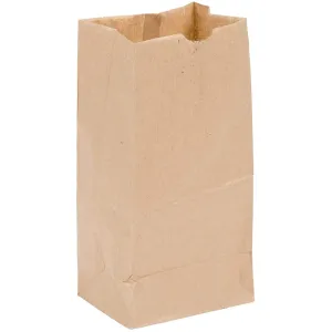 #3 Brown Paper Bag - 3 Pound - (500 - 10,000 Count)