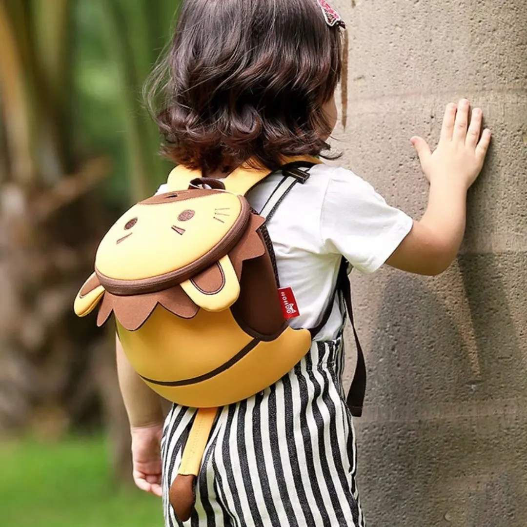3D Little Creature Backpack - Lion
