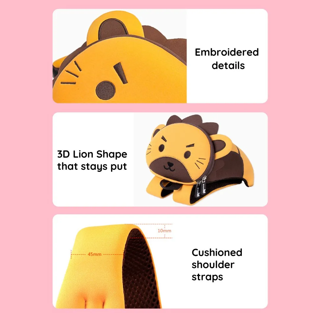 3D Little Creature Backpack - Lion