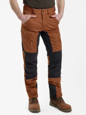 50% OFF DEERHUNTER Rogaland Stretch Trousers Contrast - Men's - Burnt Orange - Size: UK Waist 41"