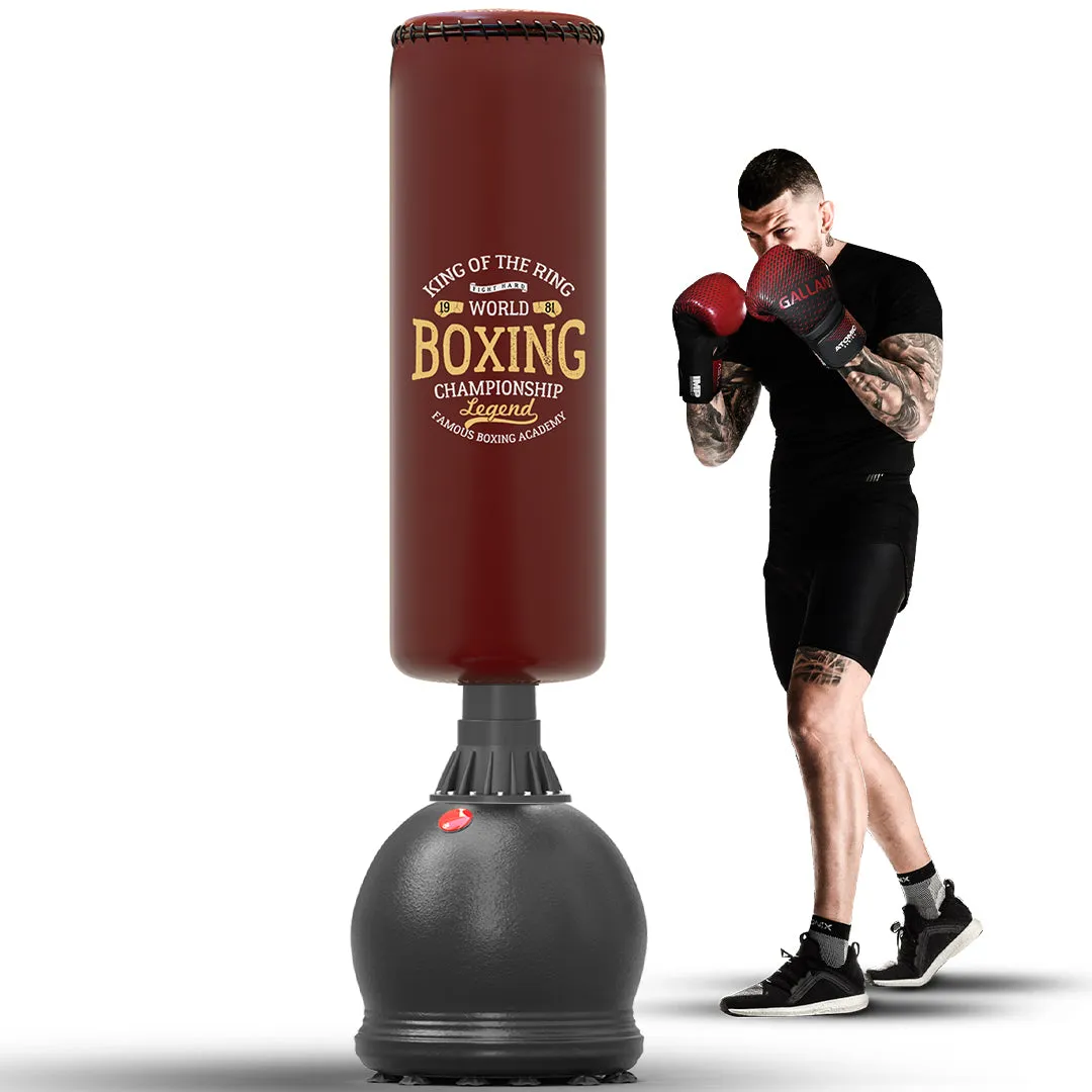 5.5ft Heritage Brown Free-Standing Punchbag
