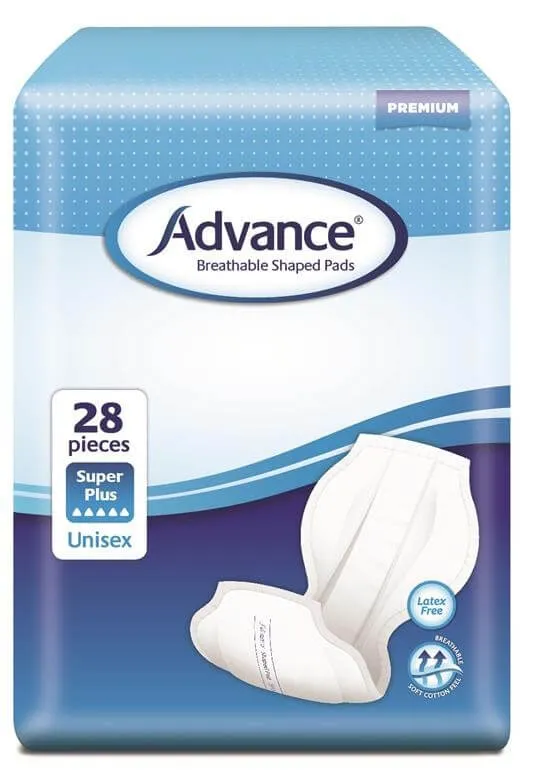 Advance® Breathable Shaped Pads