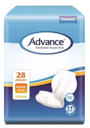 Advance® Breathable Shaped Pads