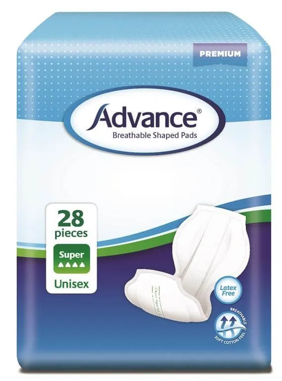 Advance® Breathable Shaped Pads