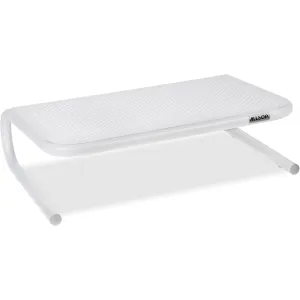 Allsop Metal Art Jr. Monitor Stand 14-Inch Wide Platform - White (31881)