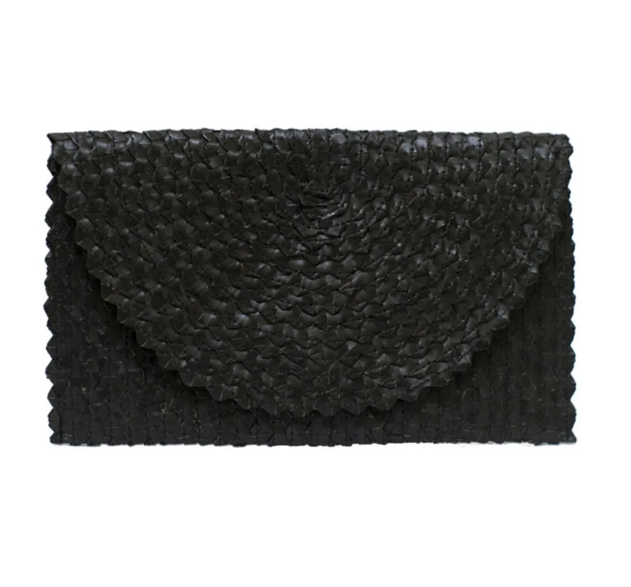 Annisa Straw Bag in Black