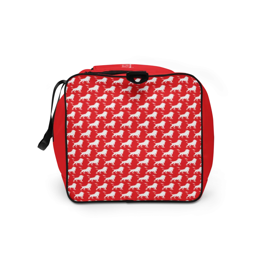 AOS Red Duffle bag