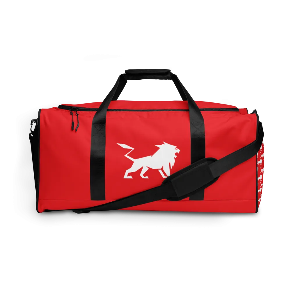 AOS Red Duffle bag
