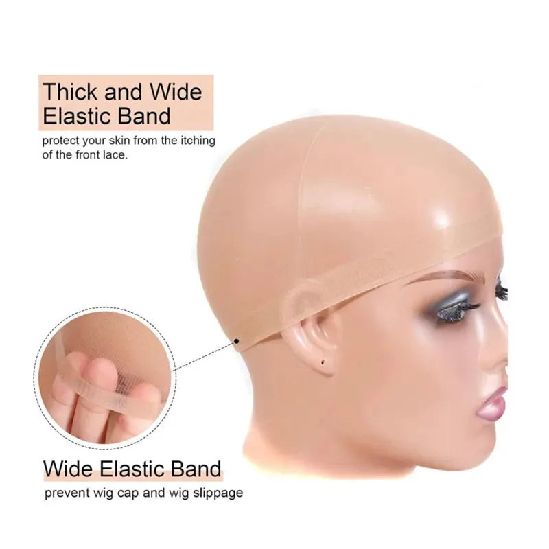 Ashimary HD Wig Cap 5 Packs ( 10 Pieces)