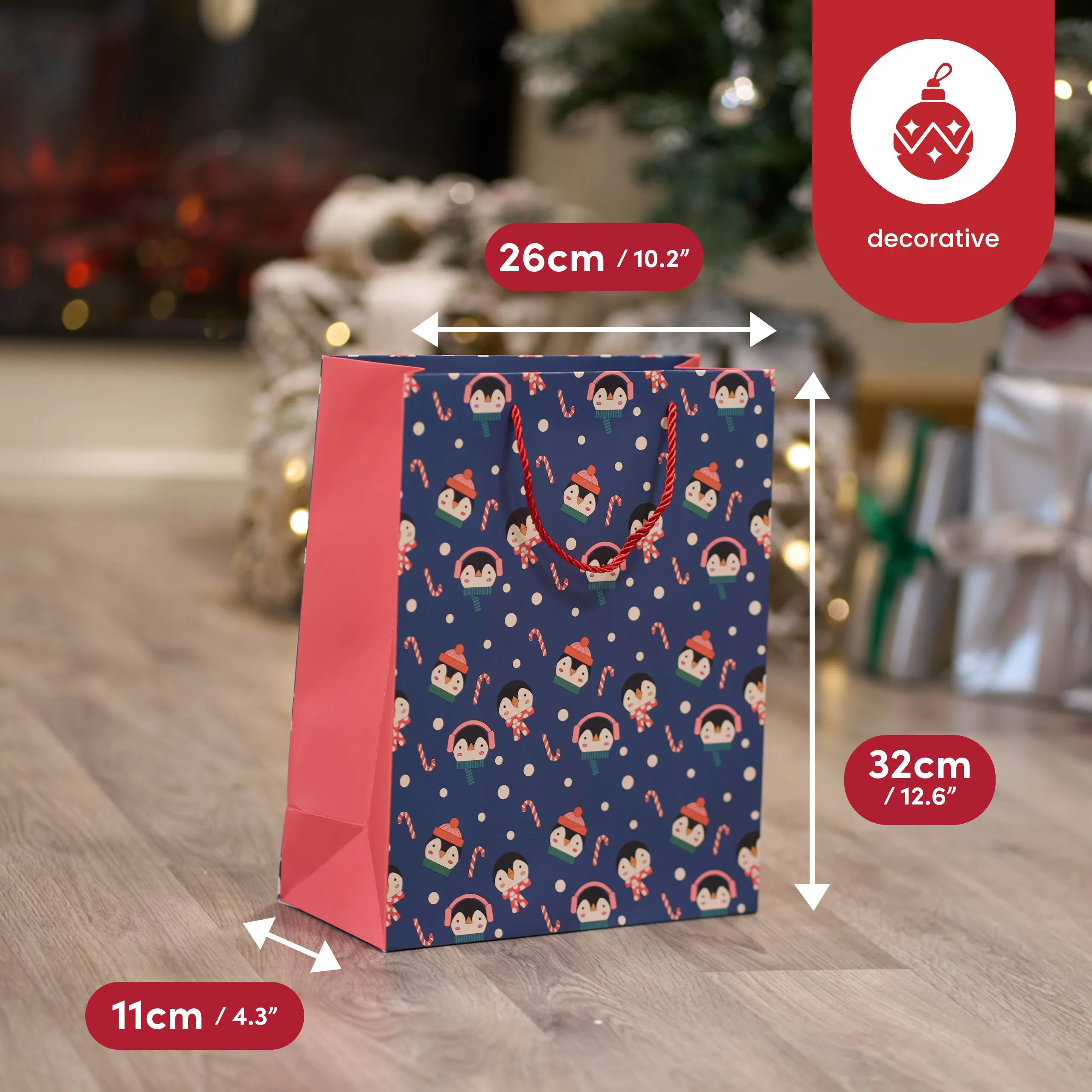 Assorted Christmas Characters Gift Bags