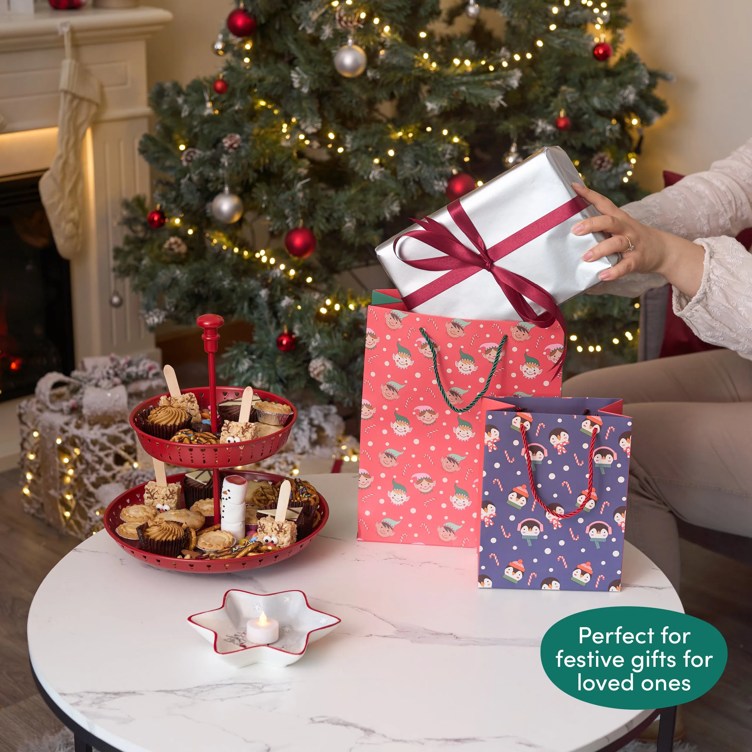 Assorted Christmas Characters Gift Bags