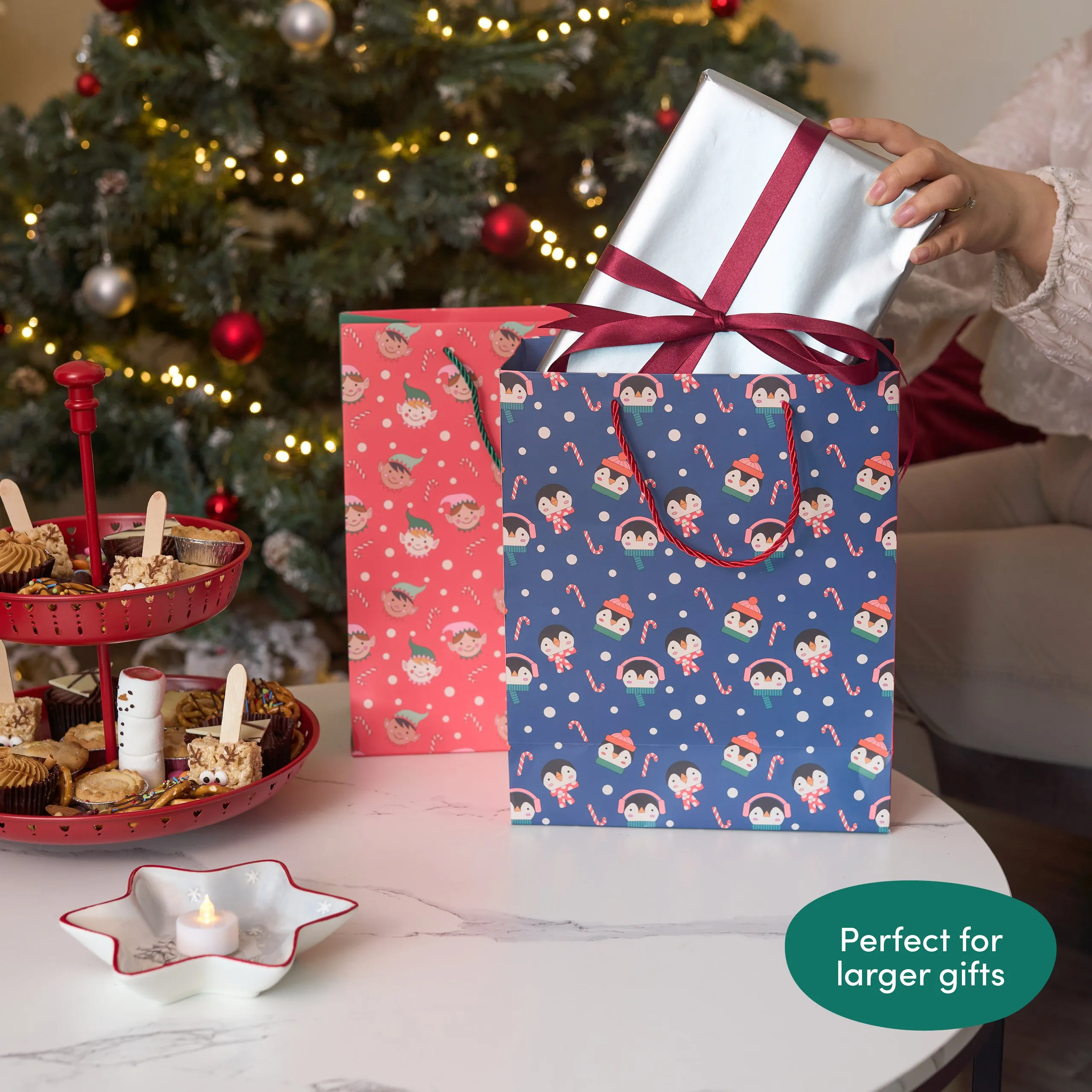 Assorted Christmas Characters Gift Bags