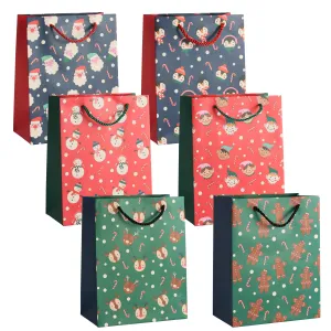 Assorted Christmas Characters Gift Bags