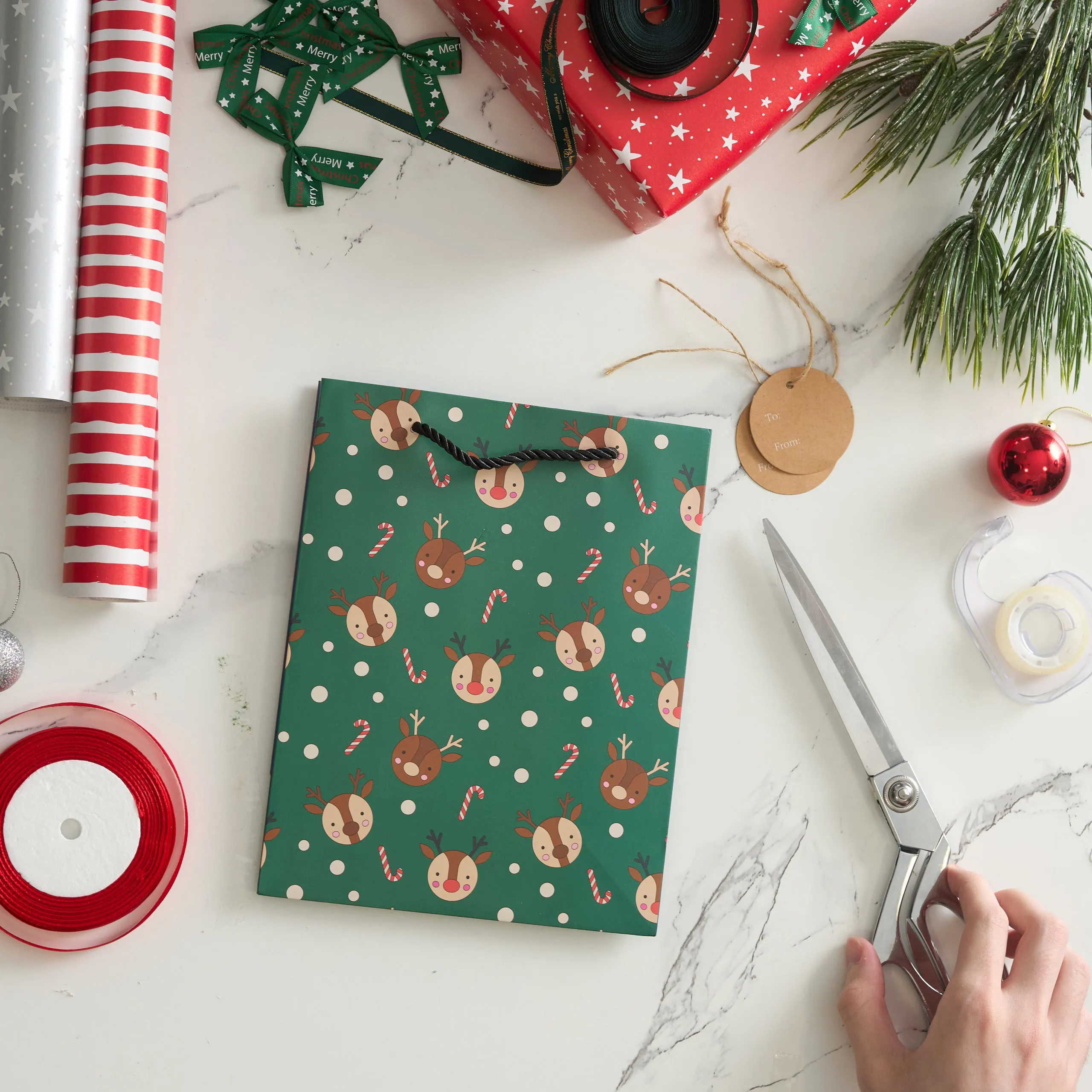 Assorted Christmas Characters Gift Bags