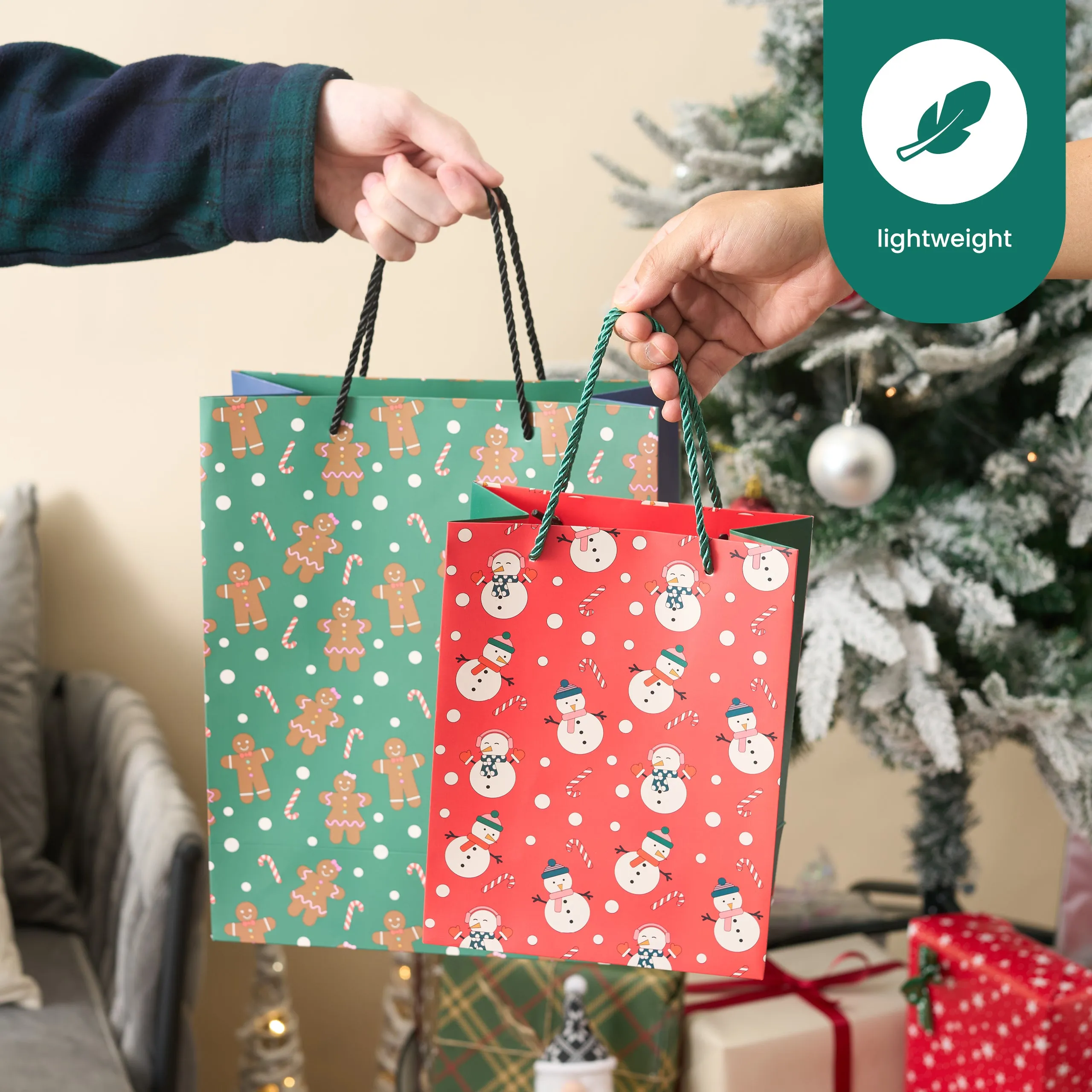 Assorted Christmas Characters Gift Bags