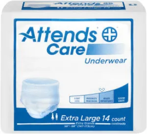 Attends Care Underwear, X-Large