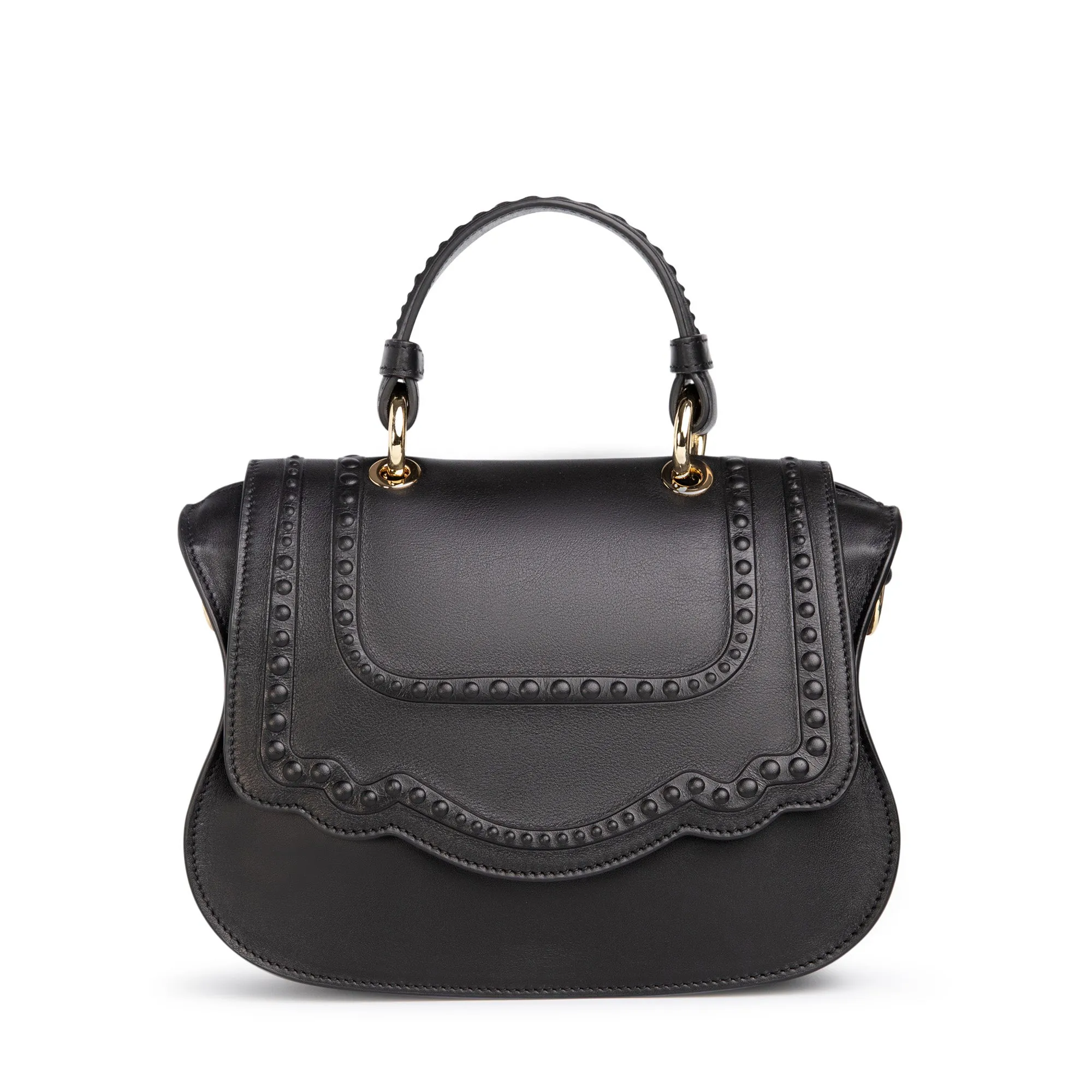 Audrey Discrete Crossbody: Designer Crossbody Bag in Black
