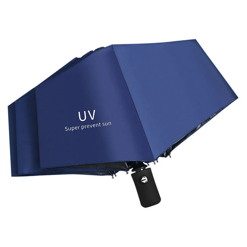 Auto UV Sun Umbrella – Thick, Foldable, Logo-Ready