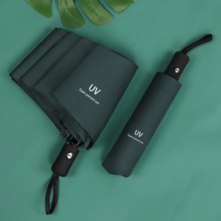Auto UV Sun Umbrella – Thick, Foldable, Logo-Ready