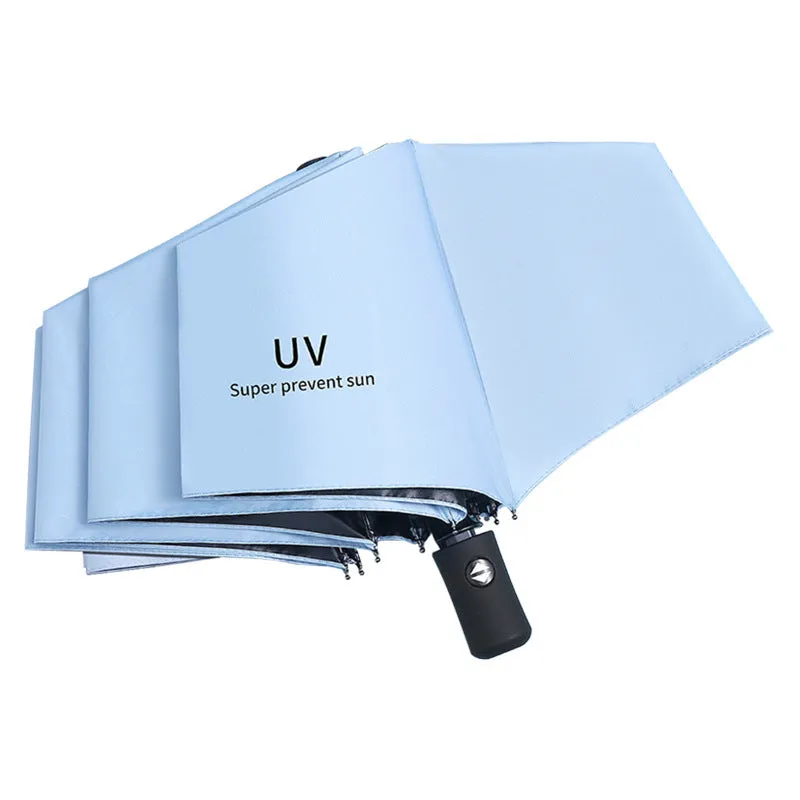 Auto UV Sun Umbrella – Thick, Foldable, Logo-Ready