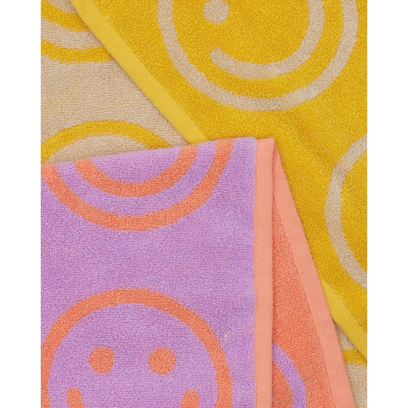 Baggu - Hand towels set of 2 - Happy Lilac Marigold