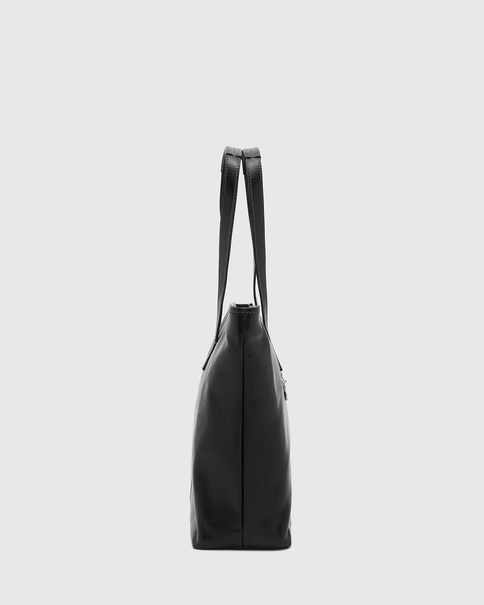 Beatrice Black - Leather Work Tote