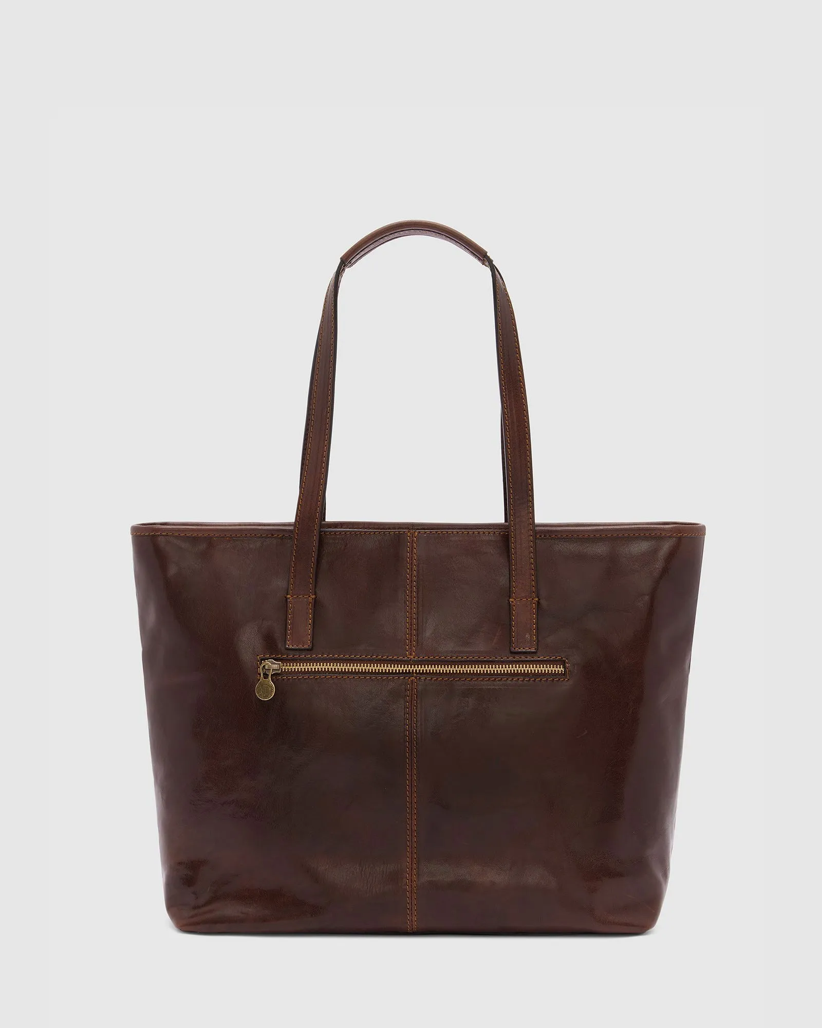 Beatrice Brown - Leather Work Tote