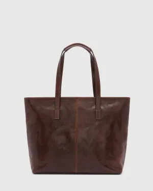 Beatrice Brown - Leather Work Tote