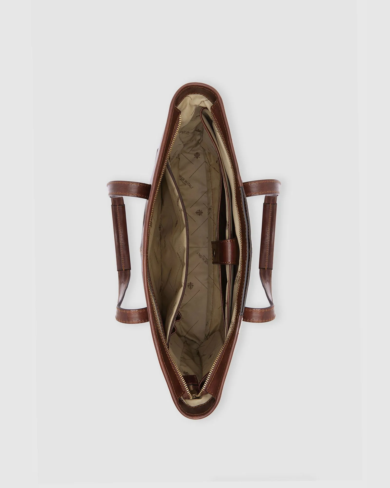 Beatrice Brown - Leather Work Tote