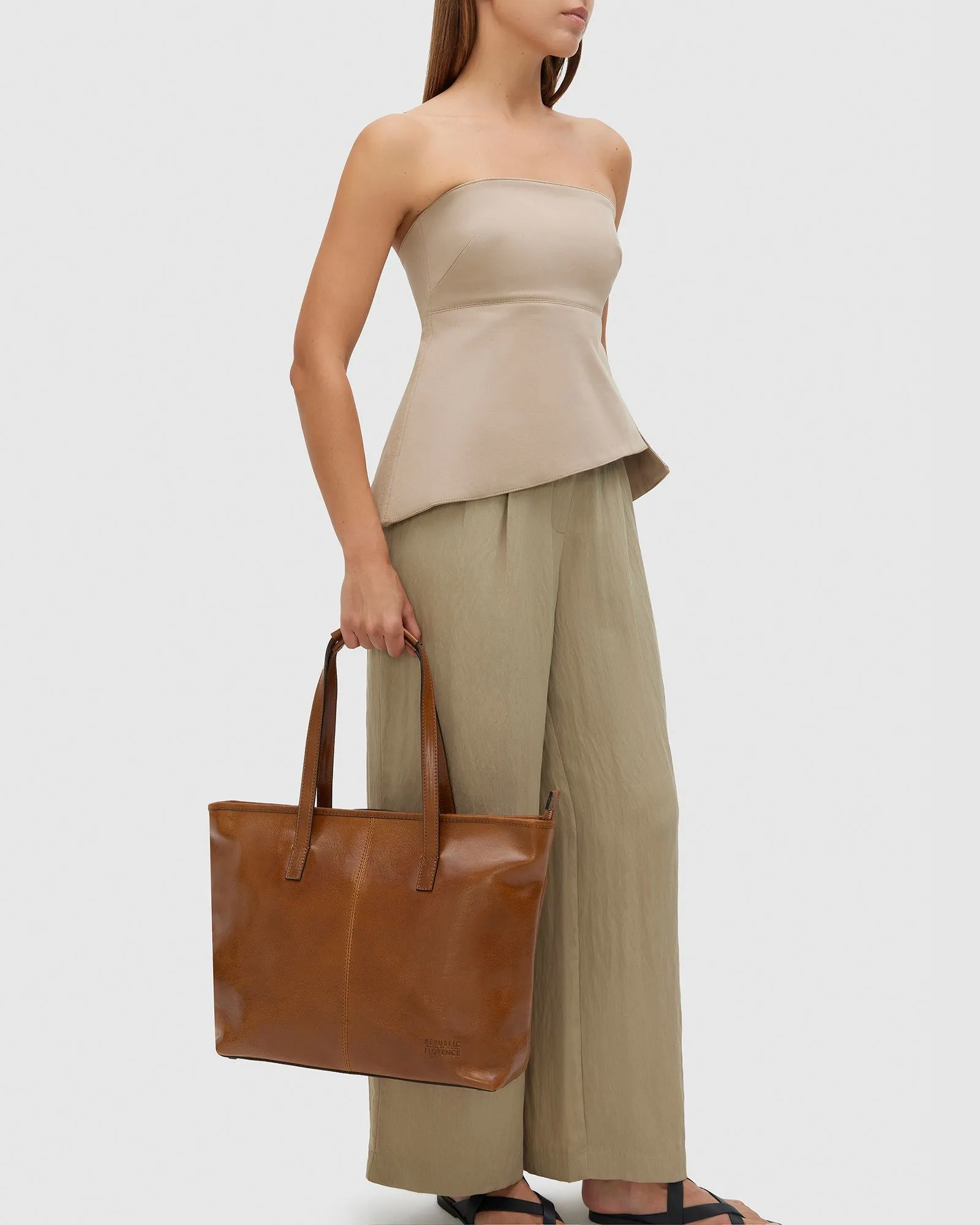 Beatrice Tan - Leather Work Tote