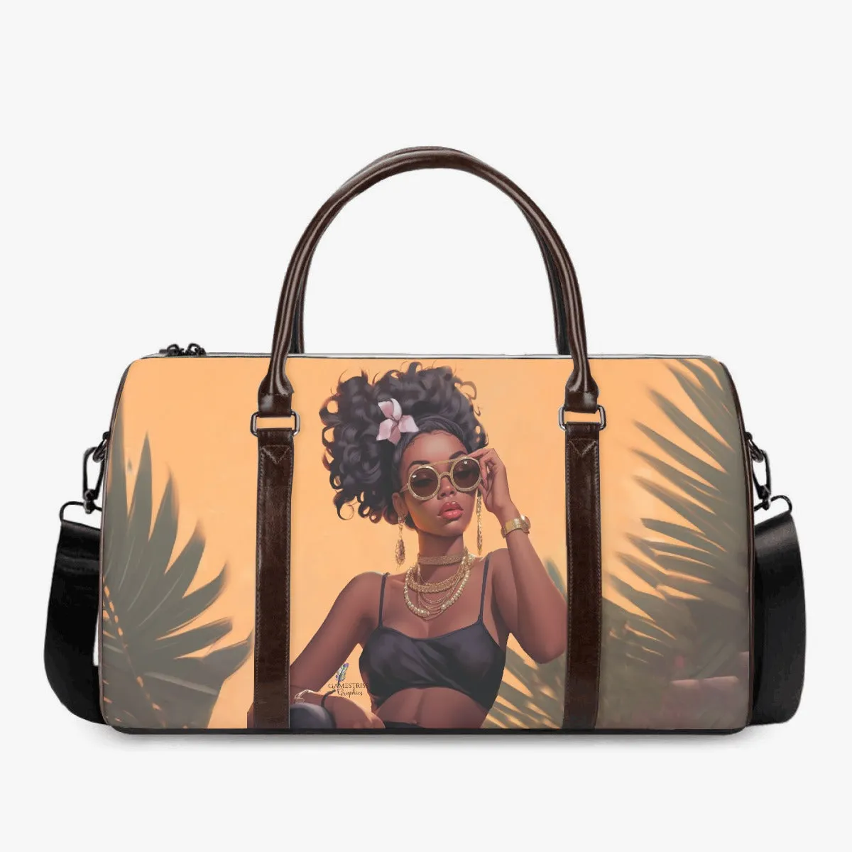 Black Lux Duffle Bag