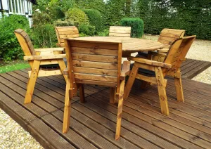 Blarney Eight Seater Round Table Set