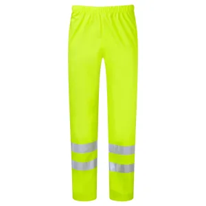 Breathable High Viz Waterproof Trousers