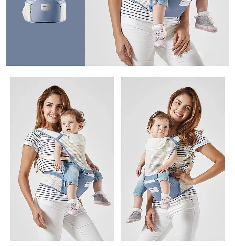 Breathable Mesh Kangaroo Slingshot Baby Carrier