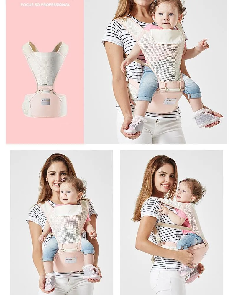 Breathable Mesh Kangaroo Slingshot Baby Carrier