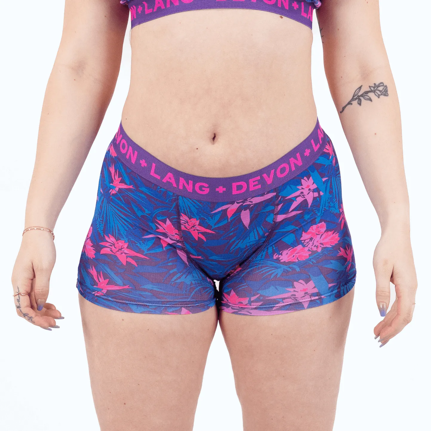 Bria Boyshort - Multi-Packs - Peaches/Cartoons/Bromeliad UV