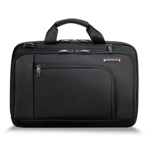 Briggs & Riley Black Verb Contact Medium Brief
