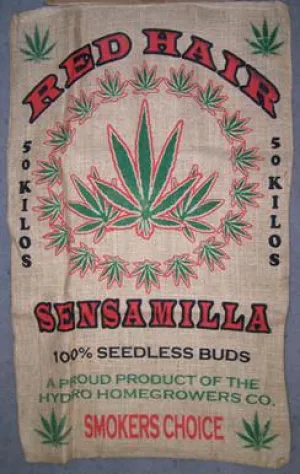 Burl Bag Red Hair Sensamilla