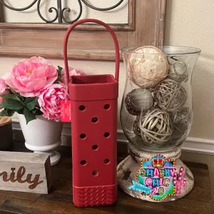 BYO Bogg® Wine Tote - Burgandy baller