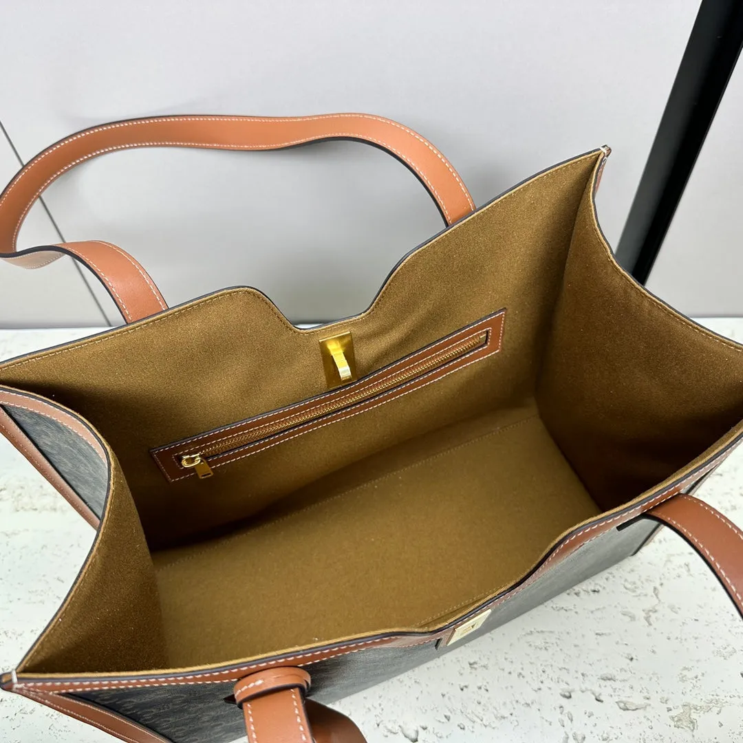 Calfskin Leather Tote