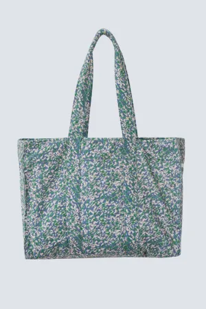 Canvas City Tote in Blueberry