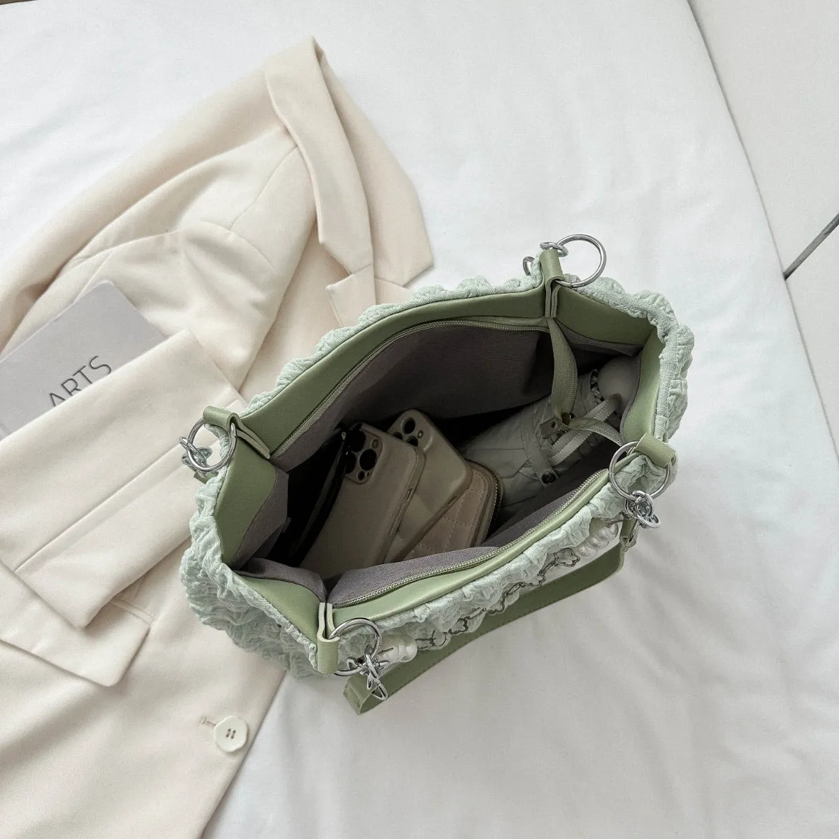 Capri Bubble Textured Purse