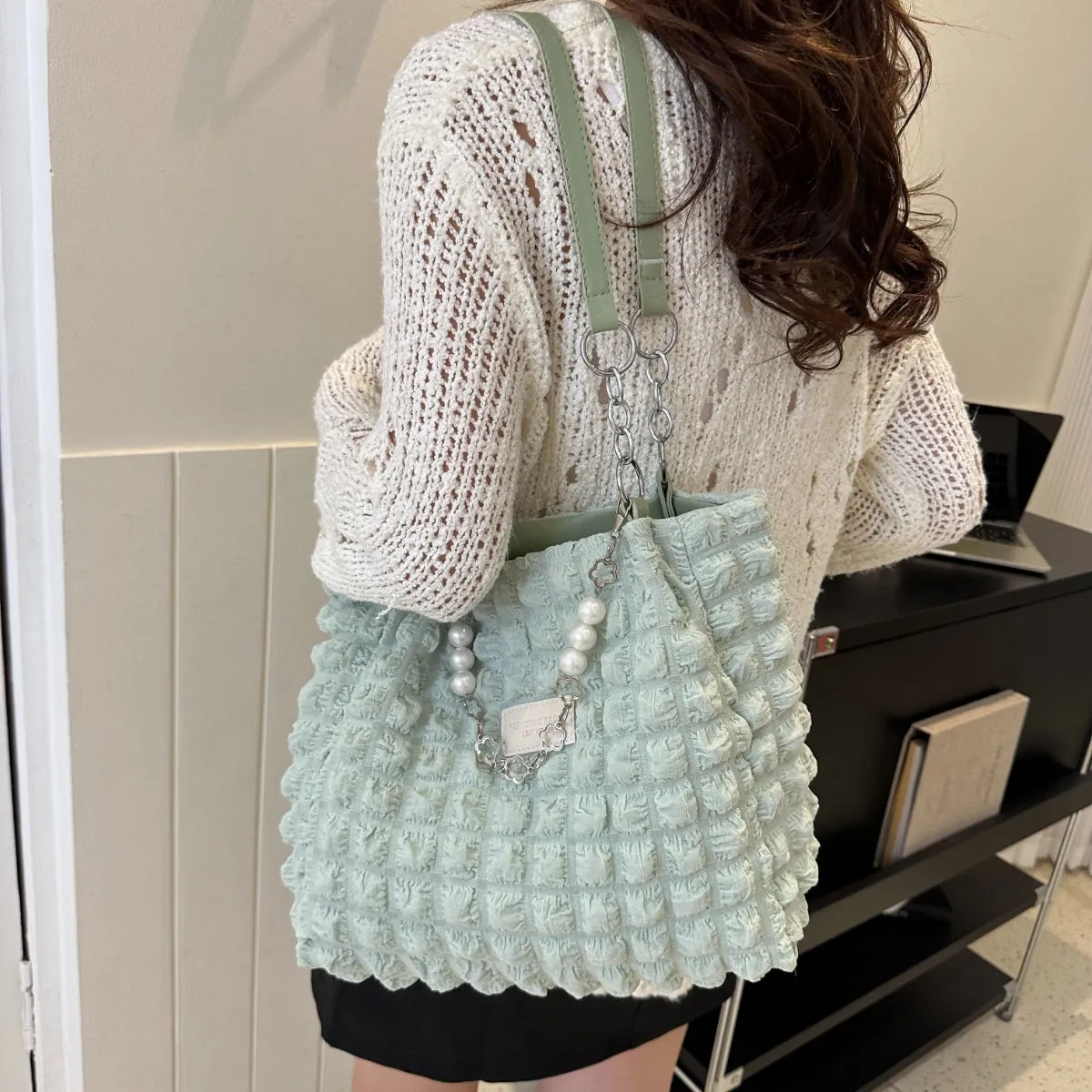 Capri Bubble Textured Purse
