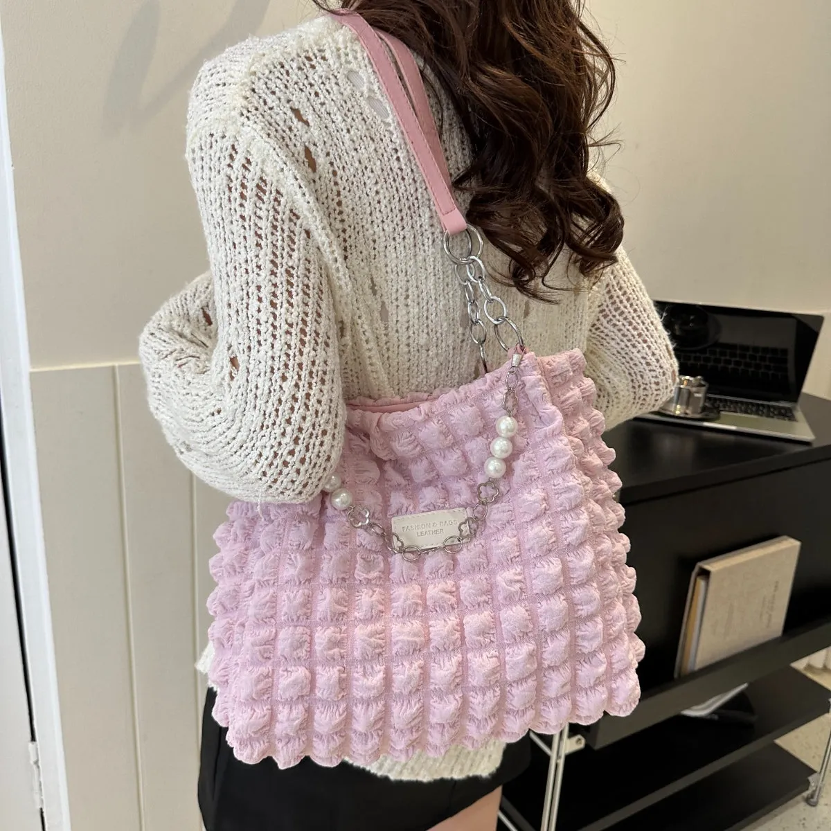 Capri Bubble Textured Purse