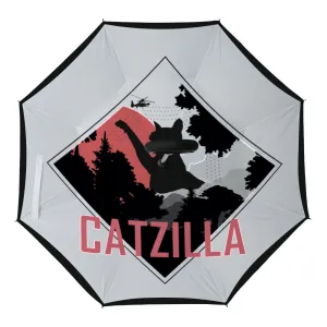 Catzilla Reverse Umbrella – Fierce, Fun & Functional Rain Protection