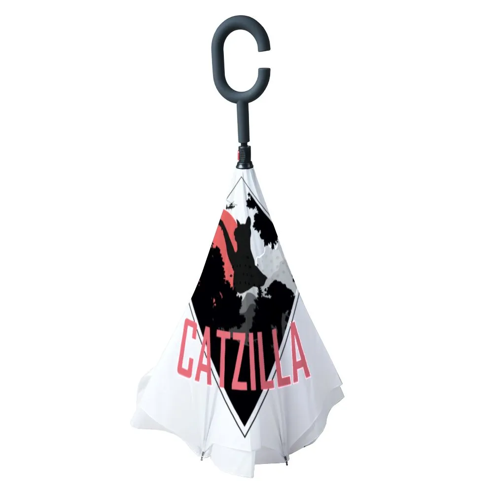 Catzilla Reverse Umbrella – Fierce, Fun & Functional Rain Protection