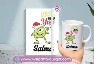 Christmas set( Ordinary mug  Rubber notebook)
