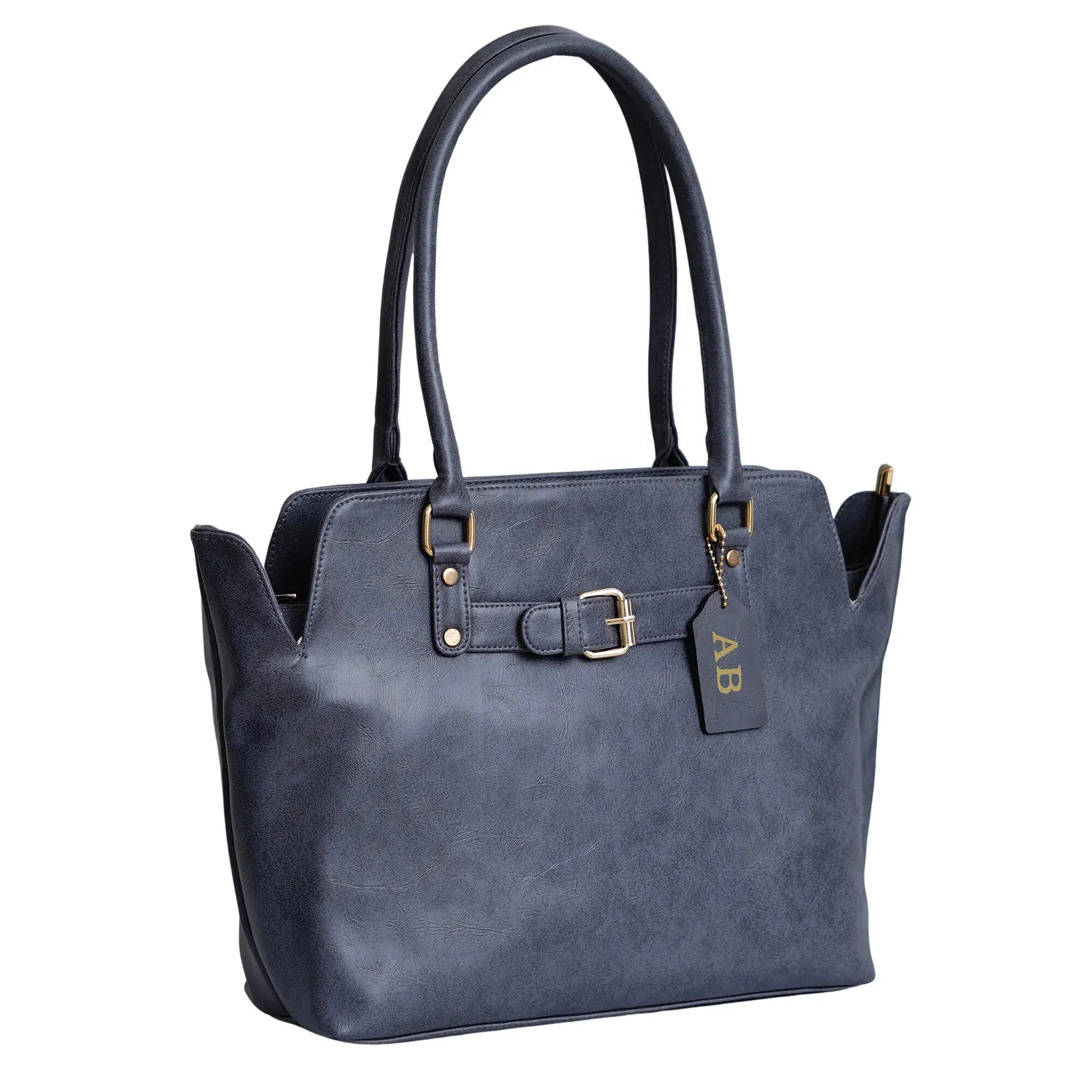 Classy Leather Customized Hand Bag 1.0 - Grey